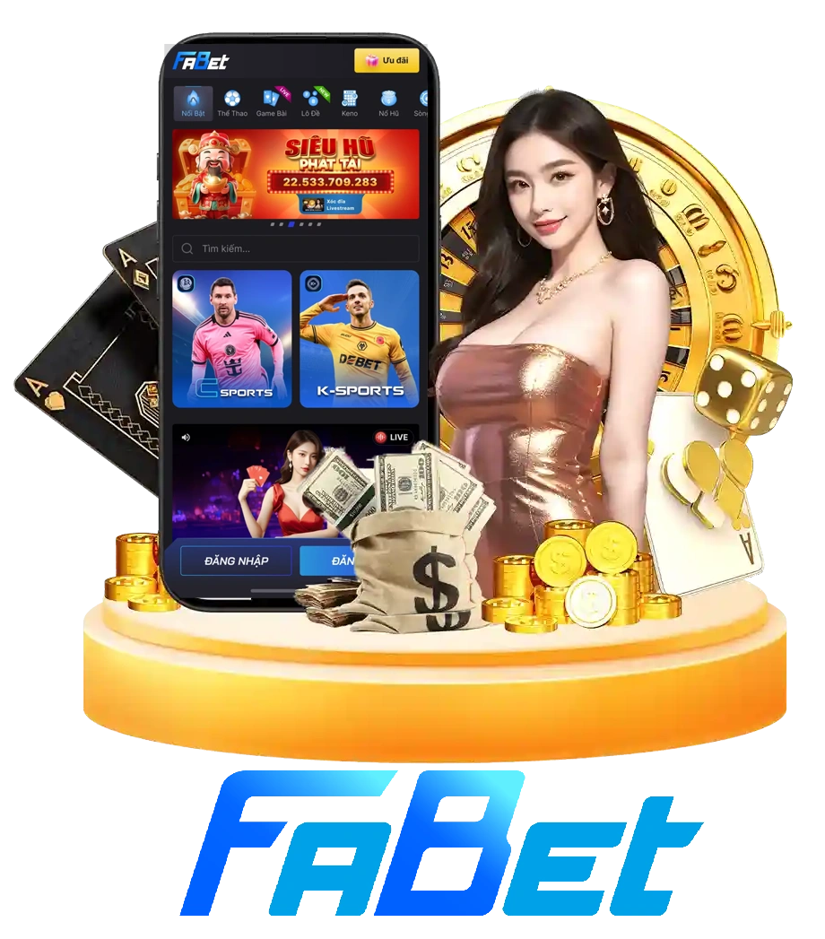 Ứng dụng Fabet trên điện thoại